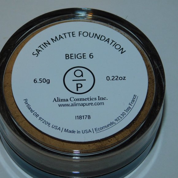 Alima Pure Satin Matte Foundation Beige 6 - 0.22 - Picture 3 of 3